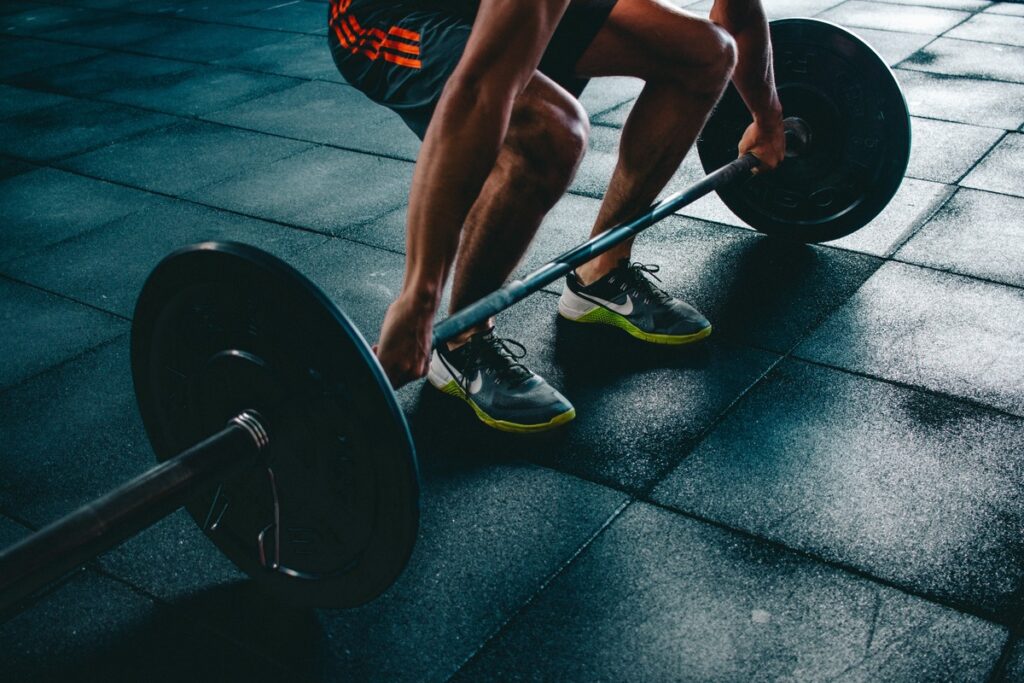 Unsplash image - deadlift