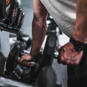 Unsplash image - strength training